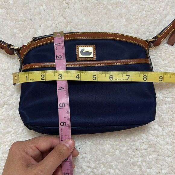 Dooney & Bourke Nylon Domed Crossbody Navy Bag - Picture 4 of 15